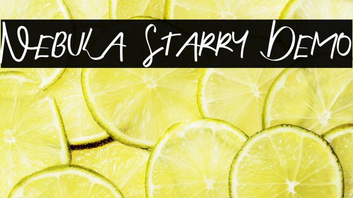 Nebula Starry Demo Example 1