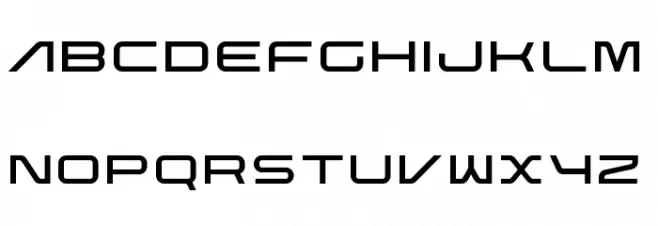 Nebula フォント 大文字