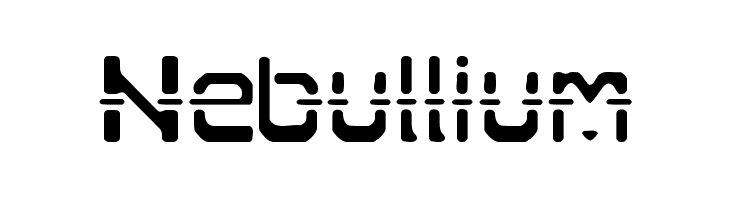 Nebullium  baixar fontes gratis