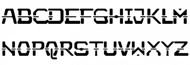Nebullium 字体 大写