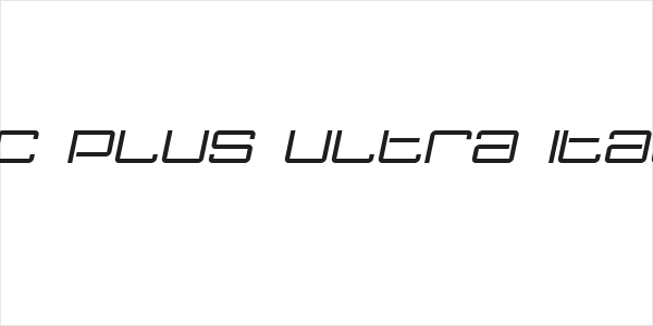 Nec plus ultra Italic Logo