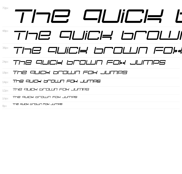 Nec plus ultra Italic Waterfall