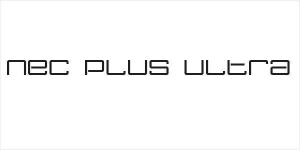 Nec plus ultra Logo