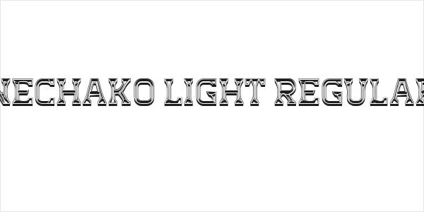 Nechako Light Regular Logo