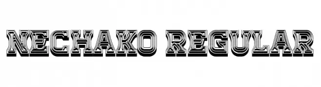 Nechako Regular  Frei Schriftart Herunterladen