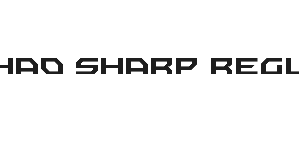 Nechao Sharp Regular Logo