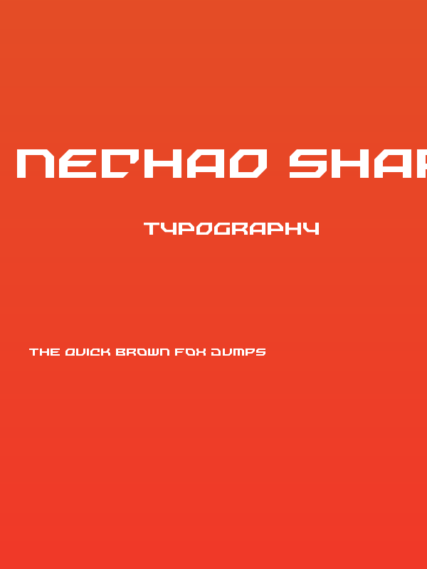 Nechao Sharp Regular Poster
