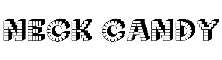Neck Candy Font