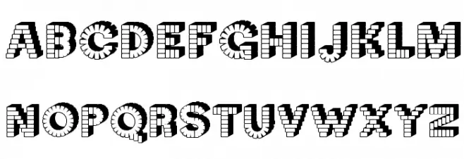 Neck Candy Font LOWERCASE