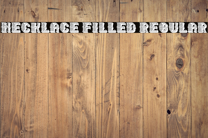 Necklace Filled Regular Example 1