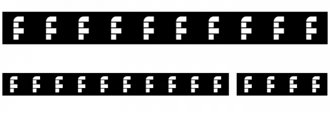 Necktie Black Regular Font Alte caractere