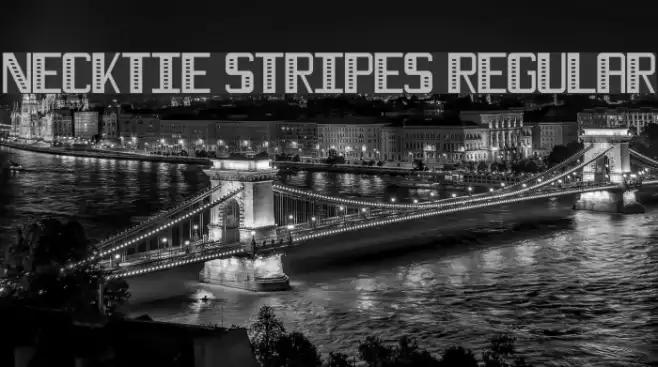Necktie Stripes Regular Example 2