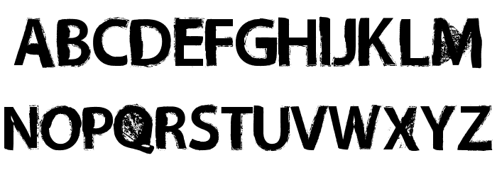 NecroMonger-Regular Font LOWERCASE