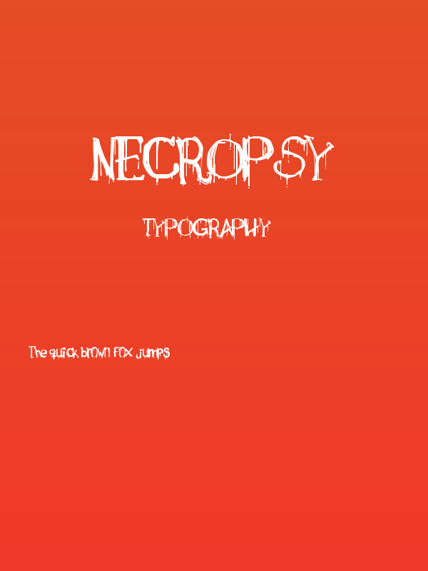 Necropsy Poster