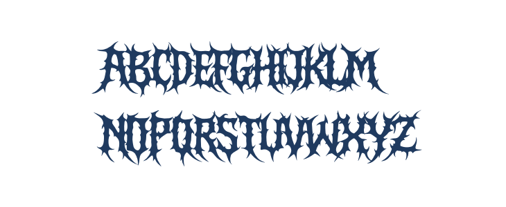 Necrotic Chasm Uppercase