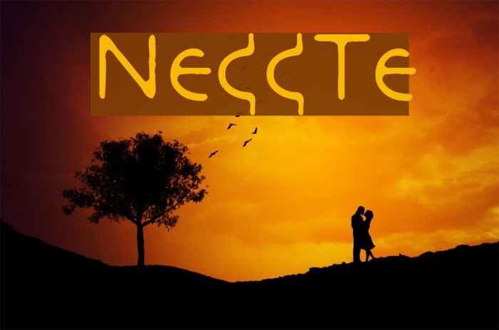 NecroticTissue Font examples