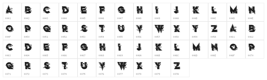 Nectar 3D Regular Character Map