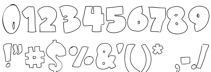 NederlandFantasy Font OTHER CHARS