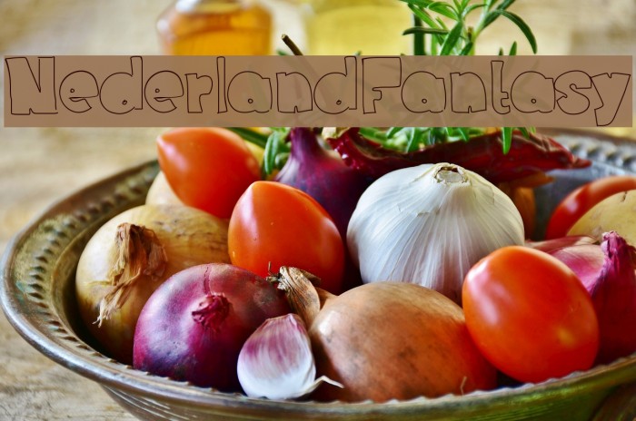 NederlandFantasy Font examples