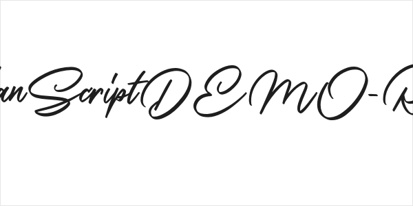 NedilanScriptDEMO-Regular Logo