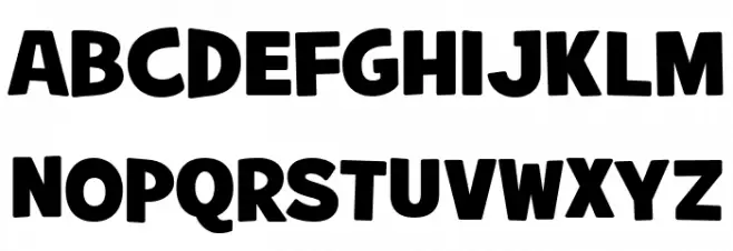NeeNoo Schriftart Groß