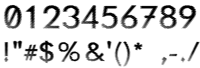 Need Glasses ? フォント その他の文字