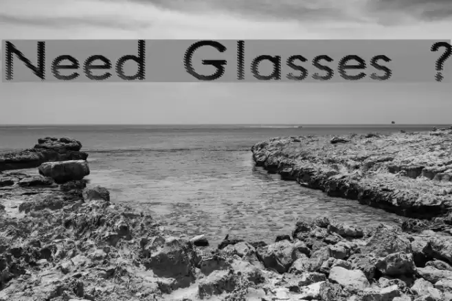 Need Glasses ? Шрифта examples