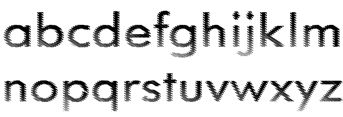 Need Glasses ? フォント 小文字