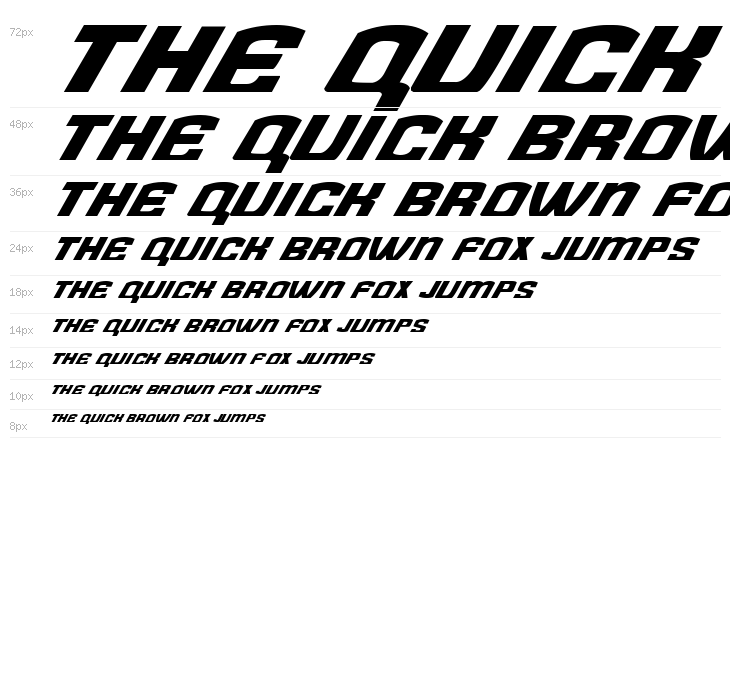 Need for Font Waterfall