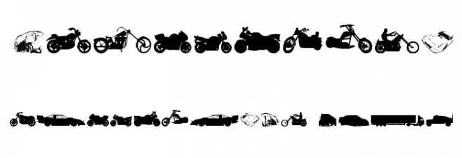 Need for Speed Font OTHER CHARS