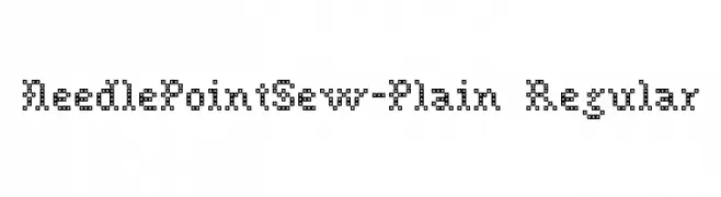 NeedlePointSew-Plain Regular 