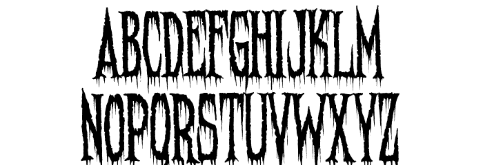 Needleteeth Creepy Font