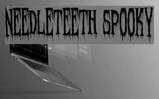 Needleteeth Spooky Font examples