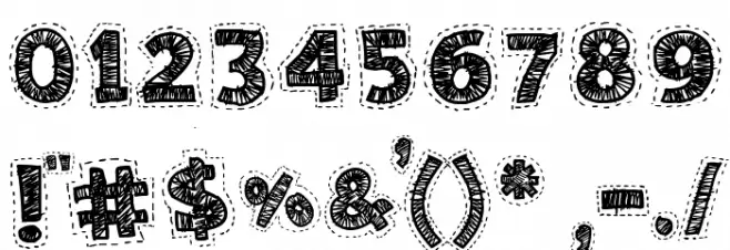 Needlework Good Font OTHER CHARS