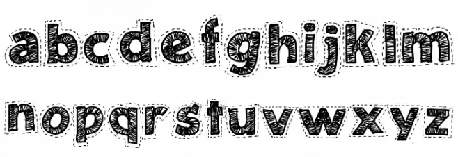Needlework Good फ़ॉन्ट लोअरकेस