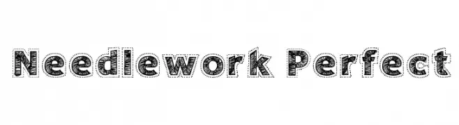 Needlework Perfect  Descarca Fonturi Gratis