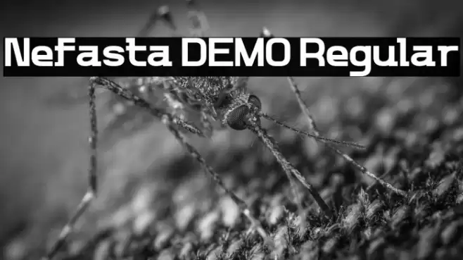 Nefasta DEMO Regular Font examples