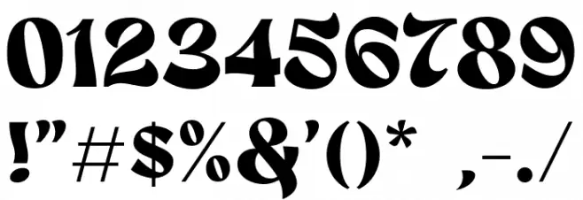 NefiltDEMO Font OTHER CHARS