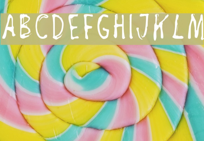 Negada Font examples