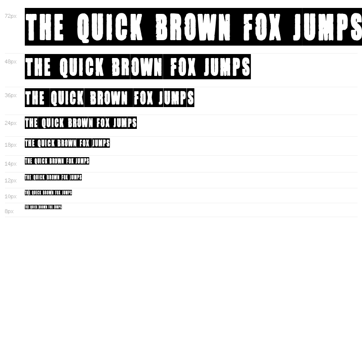 Negative Grunge Poster Waterfall