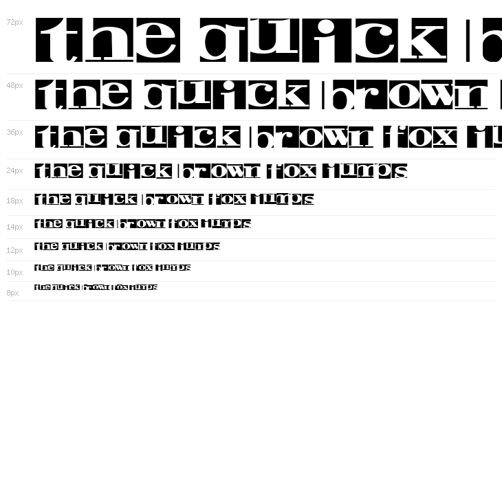 Negative Space Regular Waterfall