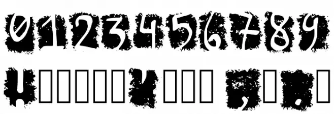 Negative_Frequences_Regular Font OTHER CHARS