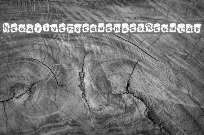 Negative_Frequences_Regular Font examples