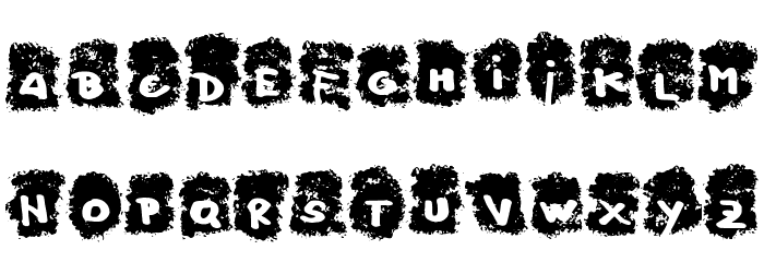 Negative_Frequences_Regular Font LOWERCASE
