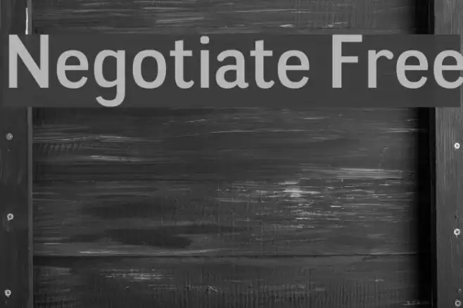 Negotiate Free Example 3