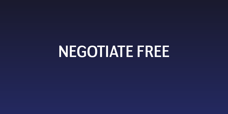 Negotiate Free Social Header