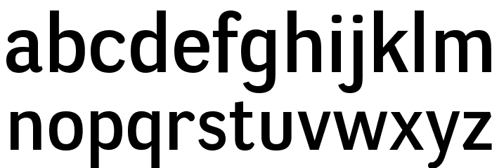 NegotiateRg-Regular Font LOWERCASE