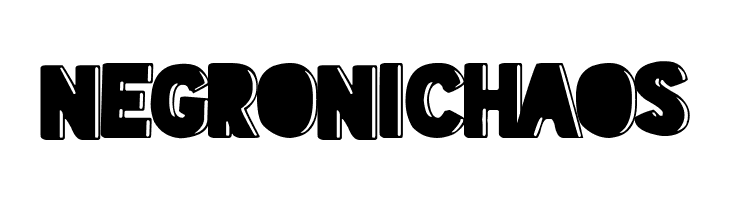 Negroni Chaos  Free Fonts Download