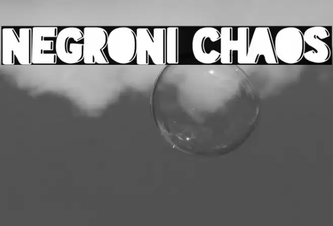 Negroni Chaos Font examples