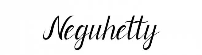 Neguhetty  تنزيل الخطوط